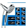 thumbnail image 5 of DTIG Magnetic Detachable Shower Head，High Pressure Handheld Showerhead with 10 Spray Modes（Sliver）, 5 of 9