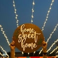 thumbnail image 4 of EPOCHSI Home Sweet Home Signs Round Wooden Rustic Hanging Wreaths for Housewarming Gift Wall Decor For Front Door, Farmhouse Porch Decoration Outdoor Indoor, 4 of 7