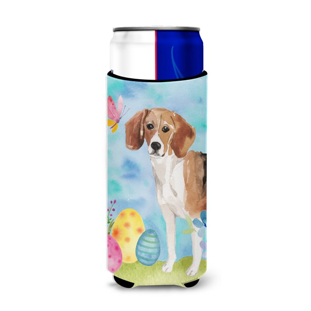 ""Caroline'S Treasures Beagle Pascua Decorativo Puede Abrazar Delgado Multicolor""