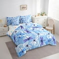thumbnail image 3 of Homewish Flying Dragonflies Twin Bedding Sets 7-Piece for Boys Girls,Chic Floral Dandelion Bedding Comforter Set Microfiber,Mother'S Day Gifts Breathable Sheet Sets,Microfiber Bedroom Decor, 3 of 8