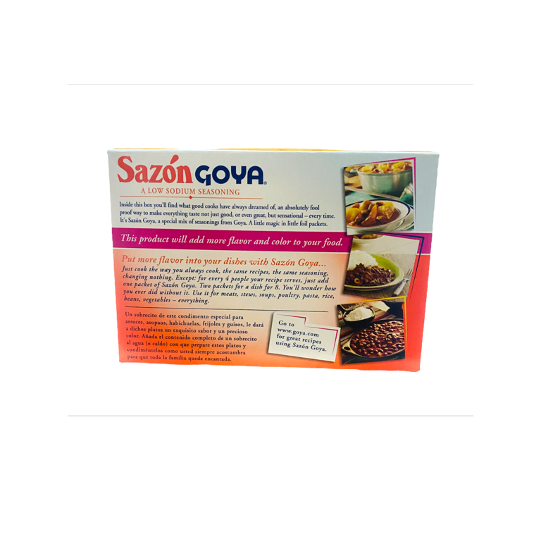 Sazon Goya Low Sodium Seasoning 3.52 Oz