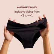 DivaCup - DIVA Reusable Period Underwear - Black Bikini M-L
