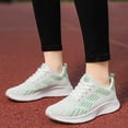 thumbnail image 2 of Sneakers Breathable Knit Mesh Lightweight Casual Running Shoes For Comfort And Performance In Athletic Fashion, 2 of 9