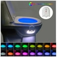 KKCXFJX Clearence 16 Colors Aroma Smart Sensor Toilet Light USB