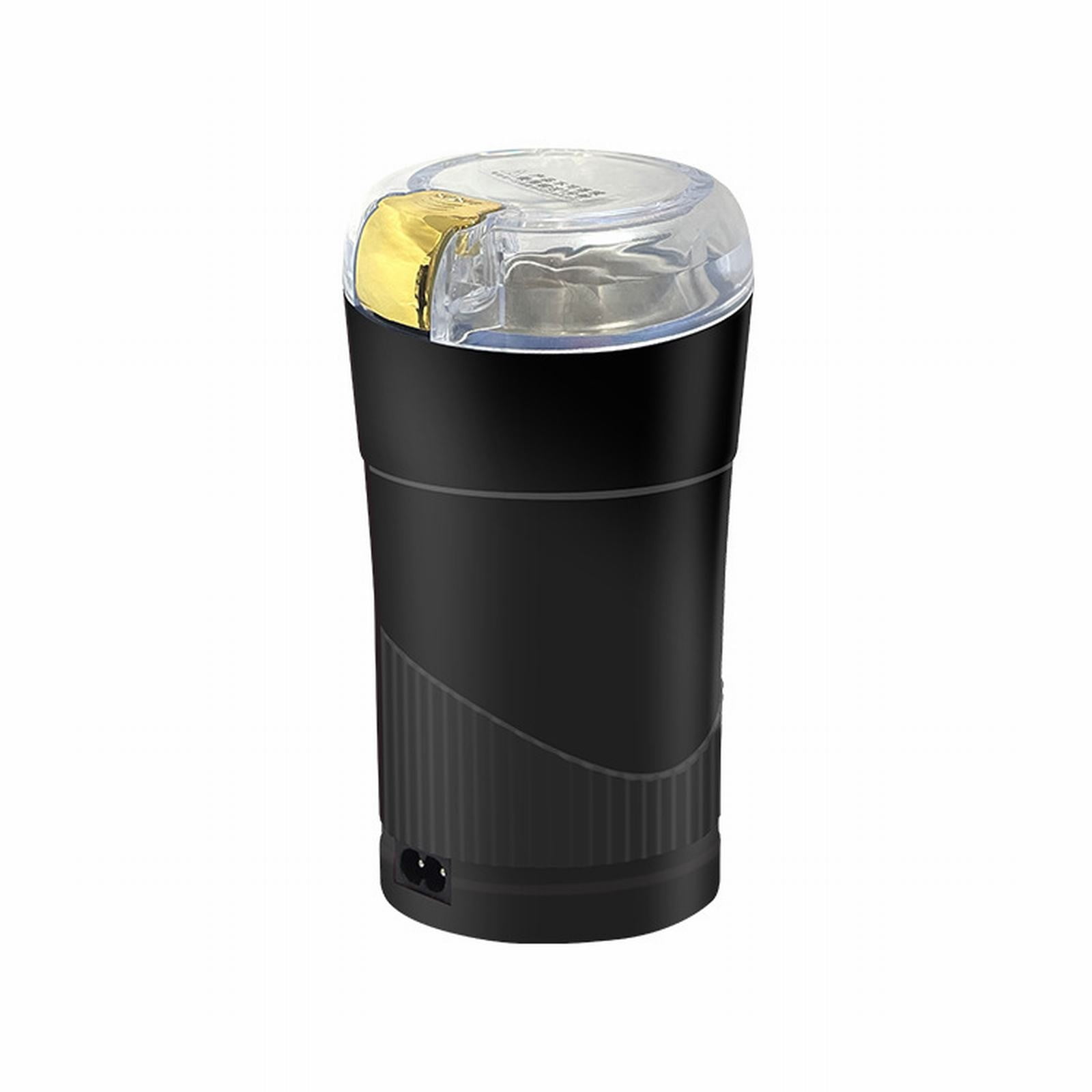 XKHAZA Coffee Grinder, Electric Coffee Grinder, Quiet Spice Grinder, One Touch Coffee Mill for Beans, Spices and More, with Clean Brush, Stainless Steel
