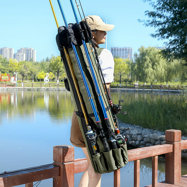 KIHOUT Discount Fishing Rod Carrier Fishing Reel Organizer Pole