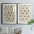 thumbnail image 6 of Wexford Home Vintage Blockprint I Premium Framed Print, 26.5" x 36.5" - Ready to Hang, Silver (Set of 2), 6 of 9