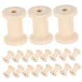 thumbnail image 4 of VERDANVERSE DIY Handmade Spools Wood 20 Pcs for Photo Props, 4 of 8