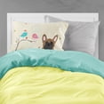 thumbnail image 2 of Christmas Presents between Friends French Bulldog - Brown Fabric Standard Pillowcase, 2 of 2