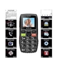 thumbnail image 5 of Teléfonos móviles compatibles con teléfonos móviles para personas mayores con botón SOS y botón grande para teléfono móvil, 5 of 5