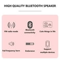 thumbnail image 4 of Apmemiss Clearance BT01 Wireless Stereo Retro Speakers, Portable Bluetooth Vintage Speakers with Powerful Sound, Answering Calls, FM Radio Mode, Card Clearance Sale, 4 of 6
