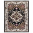 thumbnail image 2 of Safavieh Heritage York Oriental Wool Area Rug, Navy/Brown, 8' x 10', 2 of 11