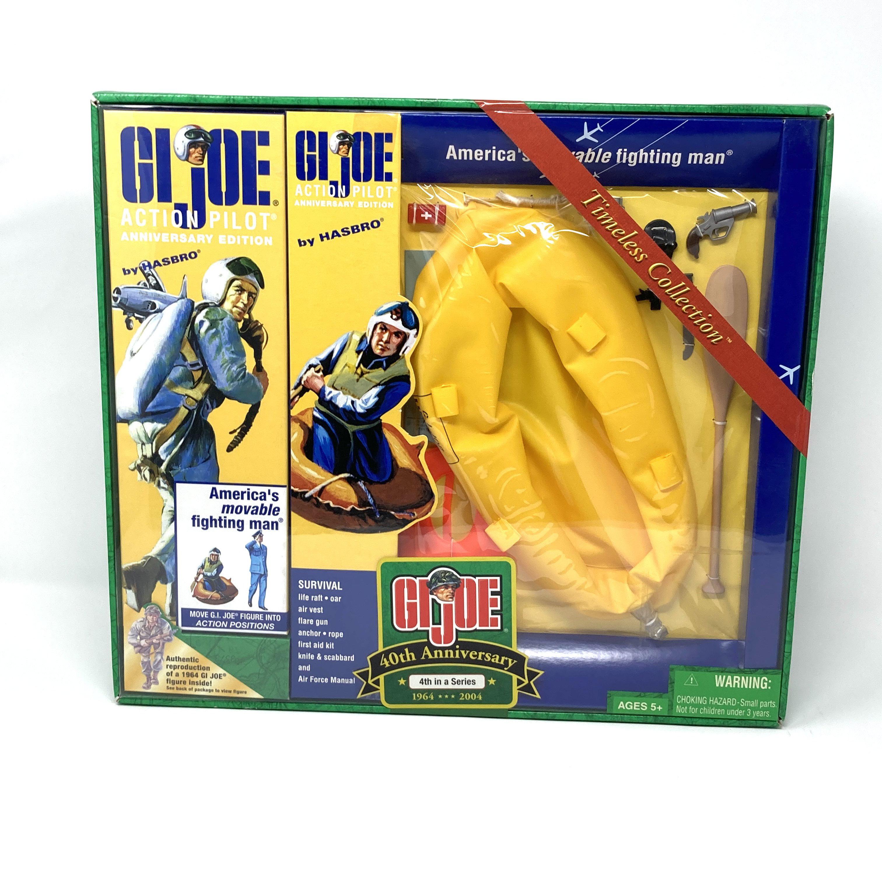Navy Manual With Stickers GI Joe  Timeless Action Sailor 40th Anniversary 