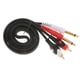 thumbnail image 4 of 2 Pcs Cable de sonido Instrumento 6.5mm Complimentos Fácil Instalación Conveniente Duradero, 4 of 7