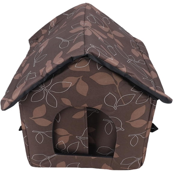 Waterproof Insulated Outdoor Cat House Winter Pet Shelter