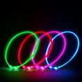 thumbnail image 2 of Miaocao Flashseen LED Dog Collar, USB Rechargeable Glowing Lighted Up Collar, Cuttable Water-Resistant TPU Safety Collar Lights for Small Medium Large Dogs, 2 of 7