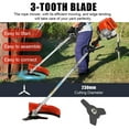 thumbnail image 5 of Floseru 52cc Gas Weed Eater,5 in 1 Gas Weed Eate with Hedge Trimmer Chainsaw Brush Cutter,2-Cycle Gas String Trimmers for Weeds and Grass., 5 of 12