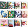 thumbnail image 1 of 30x15cm Peinture Diamant Diy Complet,carte De Vux Diy 30x15cm Diamond Painting Diy Diamond Strass Toile Point De Croix Painting Par Numro Pour Ad, 1 of 5
