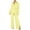 Yellow, variant on Fashion Two Piece Sets for Women Spring And Summer Long-Sleeved Loose Pleated Wide-Leg Pants Two-Piece Casual Suit Presents for Womens