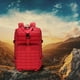 thumbnail image 3 of Mochila de senderismo al aire libre grande y duradera, mochila de escalada, mochila de senderismo rojo Cola Caza Senderismo Mochila, 3 of 7
