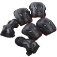 thumbnail image 6 of Spirastell Protective gear suit,Pads Wrist Equipment 6 Kit Knee Set Safety Pads Wrist Equipment Set Knee Pads Equipment Set Safety Set 6 Kit Suit QISUO ERYUE ZDHF, 6 of 6