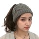 thumbnail image 2 of unbranded Gorro Beanie Oscuro Con Agujero Para Coleta Para Uso En Y, 2 of 3
