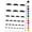 Black, variant on Pickup Truck Automobile Car Vehicle Water Resistant Temporary Tattoo Set Fake Body Art Collection - Orange