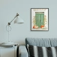 thumbnail image 2 of Stupell Industries Entryway Door Architecture Autumn Harvest Pumpkins Paintings Black Framed Art Print Wall Art, 24x30, by Melissa Hyatt LLC, 2 of 8