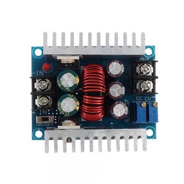 Placa convertidora DC-DC, placa de voltaje de potencia de 300W 20A, protección contra cortocircuitos