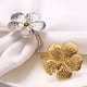 thumbnail image 4 of Bewildely Anillo de servilleta hebilla flor comedor escritorio pañuelos de papel hogar comedor decoración para fiesta de boda adornos Cocina y Comedor Oro Bewildely HA066923-02, 4 of 6
