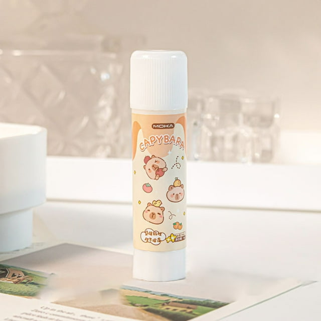 Cqxid Office Cabinet Under $5 Office&Craft&Stationery Cute Patterns Solid Glues Solid Glue Stick Strong Adhesives For Student Stationery DIY Craft High Viscosity School Glue And Adhesives