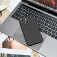 thumbnail image 4 of Silicone Case for iPhone 15 6.1 Inches, Fine Hole Scratch Proof, Shock Proof Fingerprint All-Round Protection Mobile Phone Case(Black), 4 of 13