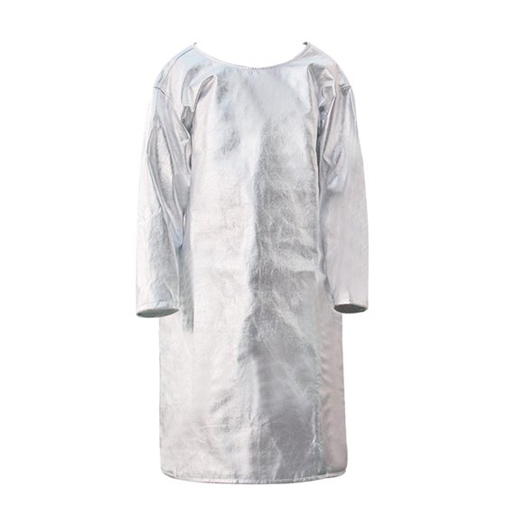 Delantal resistente al calor Delantal de papel de aluminio Protección laboral Anti-ignífugo Estilo B
