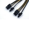 thumbnail image 2 of WINOMO Cable Extension PC for Dual Video Cards Power Supply Black Plastic 1 Set, 2 of 8