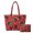 Black Cat Christmas Tree Pattern, variant on SEANATIVE Winter Penguin Snowflake Top Handle Shoulder Bag, Polyester Women's Shoulder Bag Set Portable Sturdy Women's Quilted Bag for Party