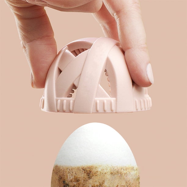 Cepillo de silicona para huevos, herramienta de limpieza de huevos Flexible, lavadora de huevos para limpiar huevos frescos