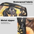 thumbnail image 4 of Dachshund Digital Bag Oxford Cloth Waterproof Charger Pouch Cable Organizer Box Charger Organizer Box 5.9x9.44x3.14 in, 4 of 6