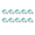 thumbnail image 2 of Lever Wire Connectors, Push In Conductor Terminal Block PA Housing High Temperature  41A 450V Strong Conductivity  For 10-20AWG Wiring Harness, 2 of 8