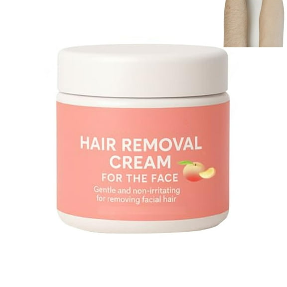 Facial Hair Removal Cream for Women, 2025 Professional Depilatory Care Soothing Cream, Upper Lip & Chin Hair Remover for Sensitive Skin - Gentle Formula (1)