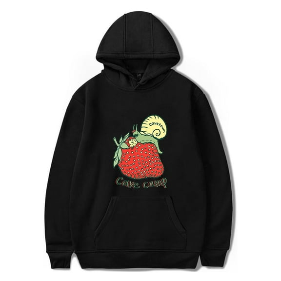 Cavetown Merch Hoodie Strawberry Cave Town Music Hoodies Men Women Long Sleeves Pullover Sweatshirts