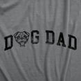 thumbnail image 2 of Mens Dog Dad Pug T Shirt Funny Cute Puppy Pet Pugs Lover Tee for Guys Graphic Tees, 2 of 9
