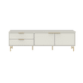 thumbnail image 2 of Rack para TV Moveis 75 con Cajones y Espacio de Almacenaje Blanco Mate, 2 of 5