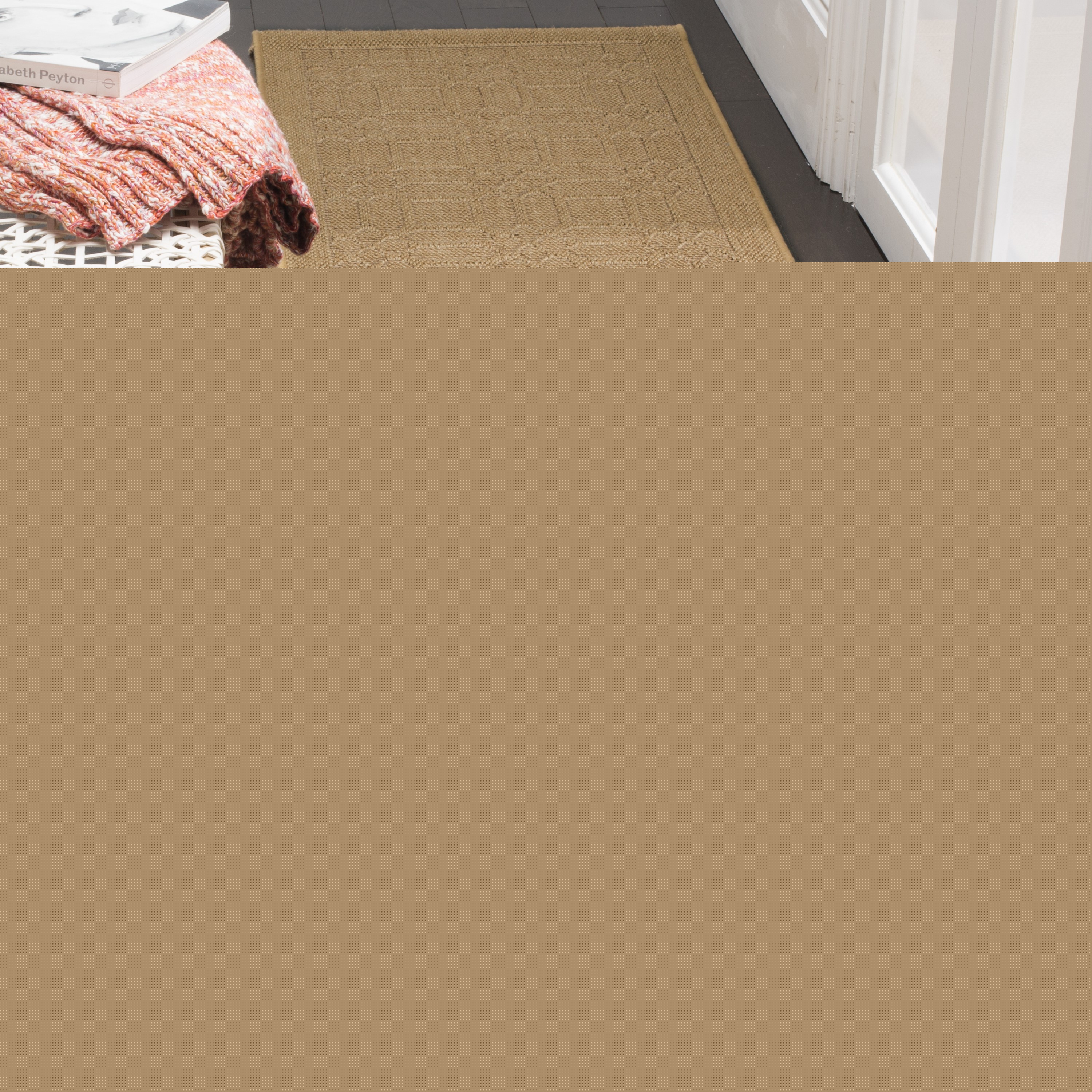 thumbnail image 2 of SAFAVIEH Palm Beach Laidley Geometric Runner Rug, Maize, 2' x 8', 2 of 5