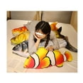 thumbnail image 4 of Realistic Fish Plush Pillow, Soft Stuffed Fish Toy Cushion, Lifelike Simulation Fish Doll for Sofa Bed Decor, Comfortable Hug Pillow Plush Toy, 4 of 8