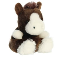 Aurora - Mini Brown Palm Pals - 5" Darius Clydesdale - Adorable Stuffed Animal