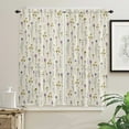 thumbnail image 3 of Flower Watercolor Flower Retro Living Room The Bedroom Home Interior Room Decoration Drapes Kitchen Curtains, 3 of 6