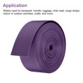 thumbnail image 4 of Unique Bargains Flat Nylon Webbing Strap 2 Inch 10 Yards Dark Purple for Backpack, Luggage-rack, 4 of 7