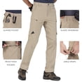 thumbnail image 4 of Men's Tactical Pants Ripstop with 14 Multi Pockets Water Resistant Gusseted Work Cargo Pants, 4 of 6