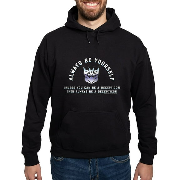 CafePress - Transformers Always Be A Decepticon Hoodie (Dark) - Pullover Hoodie, Classic, Comfortable Hooded Sweatshirt