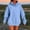 Light Blue, variant on FDGIU Women's Oversized Hooded Sweatshirt - Soft Fleece 2025 Fall Outfits, Casual Winter Sweater with Pockets